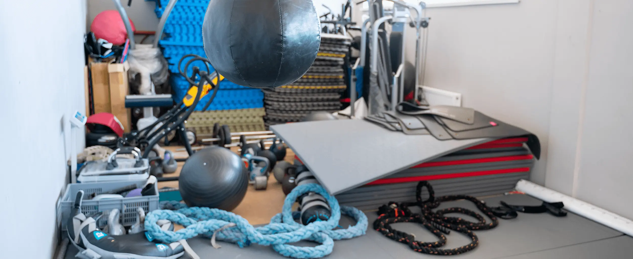 Fitness equipment removal